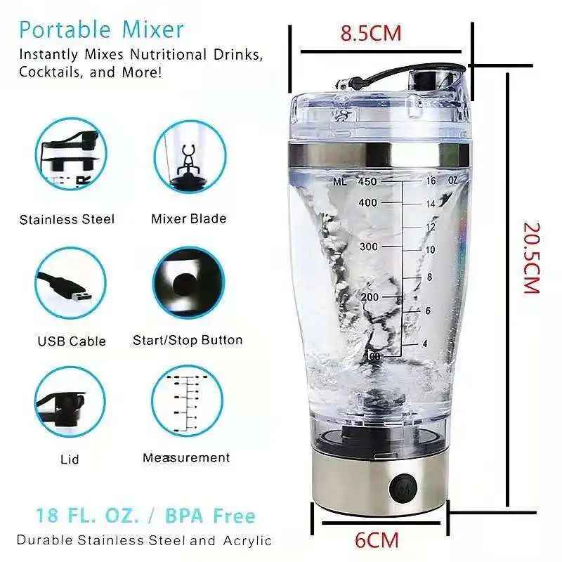 Electric Protein Shake Stirrer
